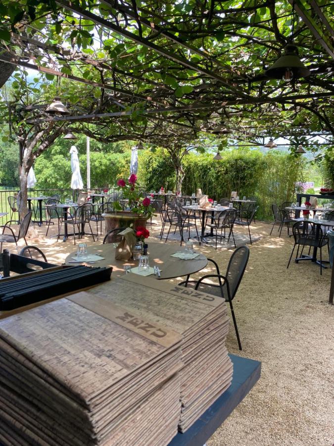 Restaurant Et Chambres D'Hotes La Ferme De Cornadel Anduze Exteriér fotografie